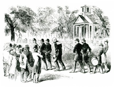 Civil War deserter by American School